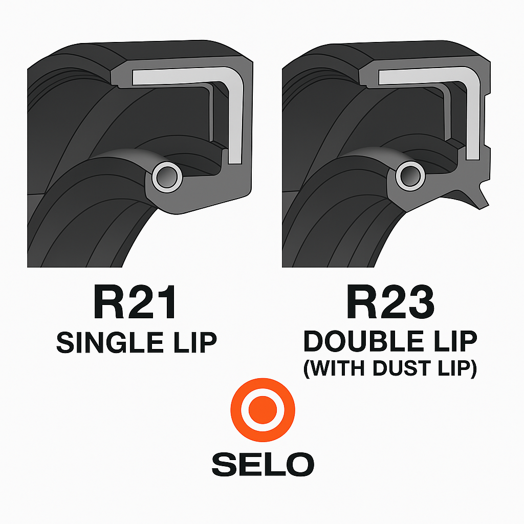 R21 vs R23 Oil Seals | What’s the Difference? | Seal With Selo – Seal ...