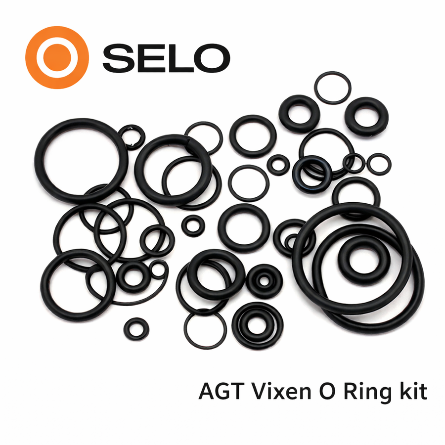 AGT Vixen O-ring kit containing a selection of replacement seals and O-rings for AGT Vixen air rifle maintenance and servicing.