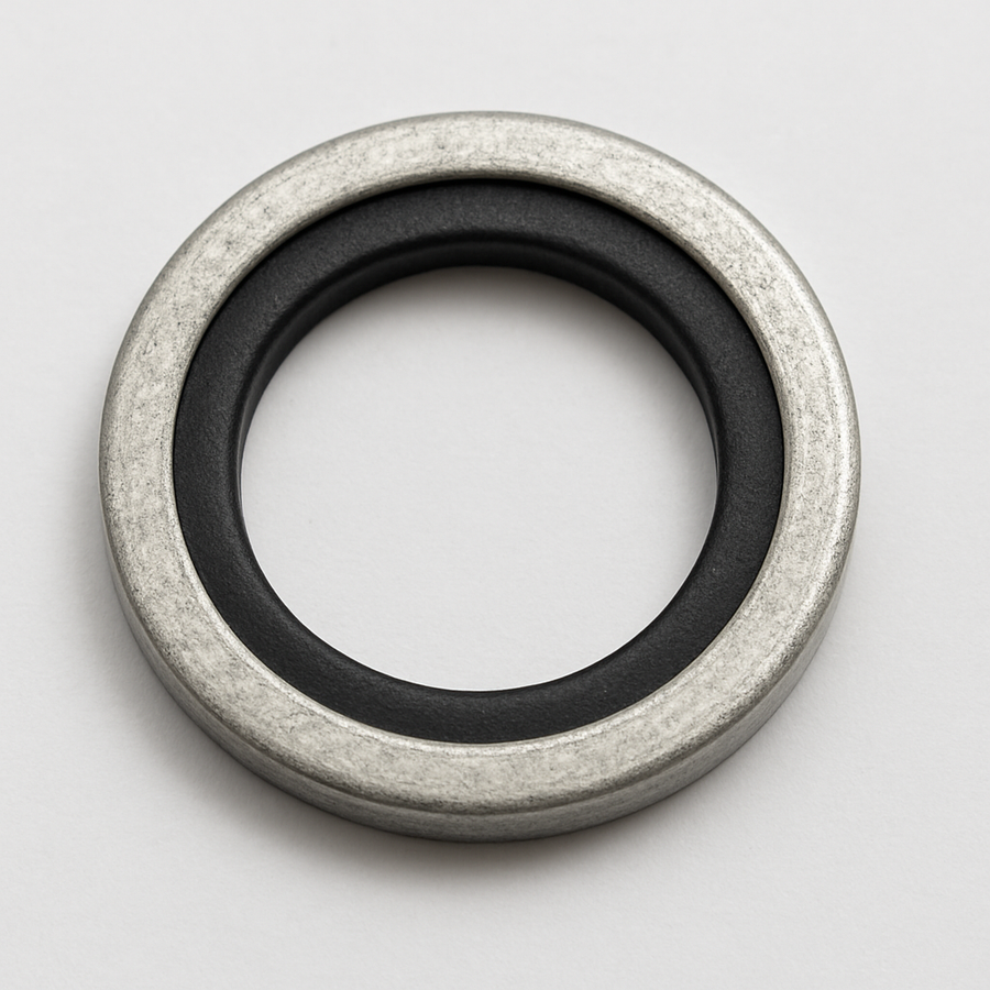 Bonded Seal Washer - 1/4" BSP Nitrile - Self Centralising