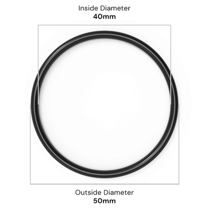 40mm ID x 5mm C/S (50mm OD) - Nitrile O-Ring