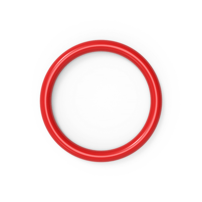10mm ID x 3mm C/S (16mm OD) - Red Silicone O-Ring