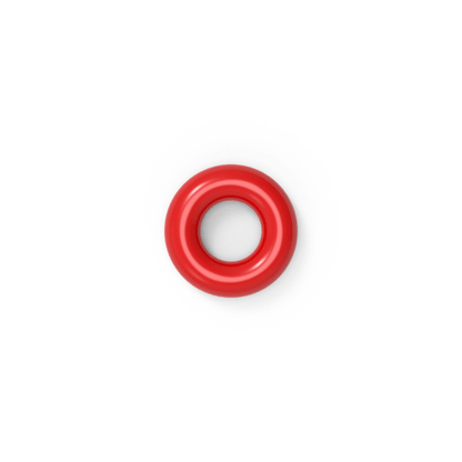 BS006 Red Silicone O-Ring - 2.90mm ID x 1.78mm C/S (6.46mm OD)